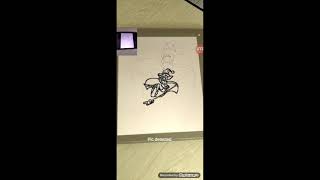 Unity AR + OpenCV Detect picture from document.