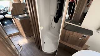 2018 Bessacarr 599 ONLY 8 300 Miles Luxury Island Bed Motorhome Tour
