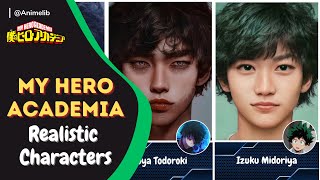 Realistic My Hero Academia Characters Ai Generated Images