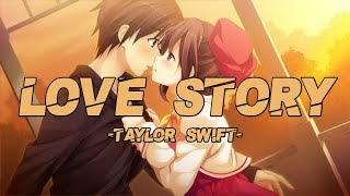 Love Story - Taylor Swift『AMV』 Romance Anime Resimi