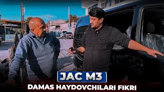 JAC M3 haqida Damas haydovchilari fikri