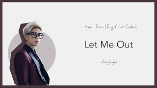 Kim Jonghyun - Let Me Out - Han | Rom | Eng Lyrics Sub