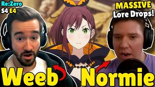 "INSANE Lore Drops!!" - A Weeb &amp; Normie React - Re:Zero Season 4 Episode 4