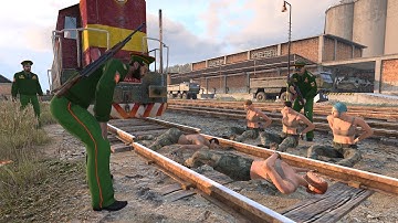 デスレール！ 慈悲はありません、米国の狙撃兵は人質を処刑しながら敵軍を殺します