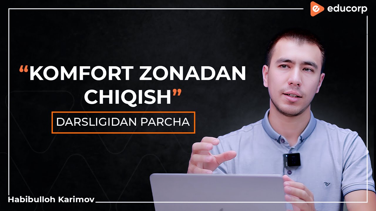 KOMFORT ZONADAN CHIQISH