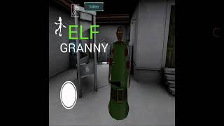 ELF GRANNY MOD FULL GAME PLAY ENDING DOOR