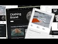 Website Builder for Stylist | Clothing Brand Website Template | MarkM5 Mobirise Theme