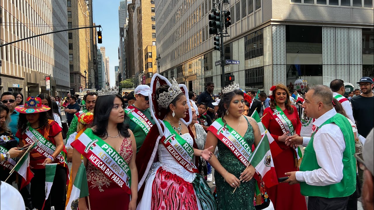 Nyc Live Mexican Independence Day Parade 2022 September 18 2022 Youtube