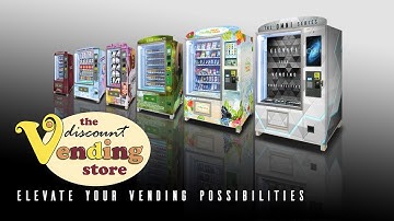 Vend ANYTHING with The OMNI Series Vending Machines from The Discount Vending Store