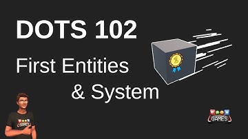 How to create your first Entities and System with Unity DOTS