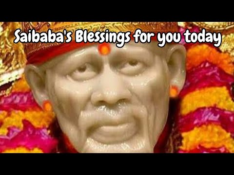 Saibabas Blessings for you  Babas Message Today  DivineBliss1   trending   trendingtoday