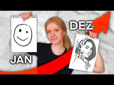 ZEICHNEN LERNEN - So wirst du 2025 zu einem besseren KÜNSTLER!