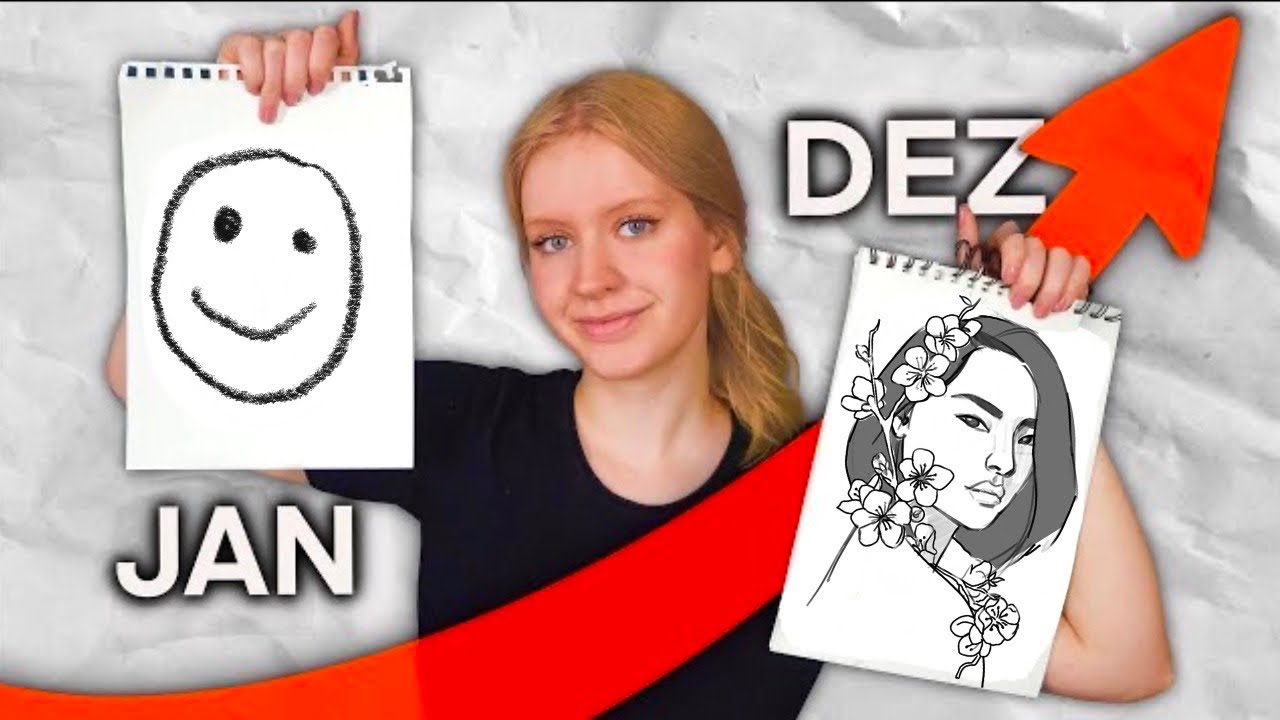 ZEICHNEN LERNEN - So wirst du 2025 zu einem besseren KÜNSTLER!