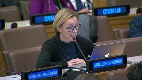 UN Cyber OEWG: Dr Xymena Kurowska statement on norms