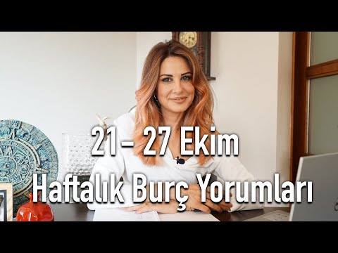 21 – 27 Ekim Haftalık Burç Yorumları – Hande Kazanova ile Astroloji