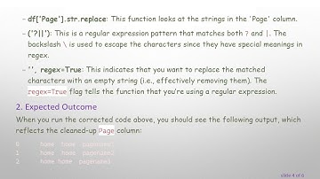 Transforming Webpage Names: How to Remove ? and | From Pandas DataFrame Columns