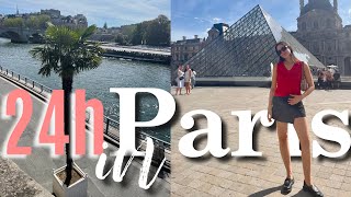 24 H WITH ME IN PARIS, FRANCE | visiting the Louvre museum, la Samaritaine | Fashion with Valeriya