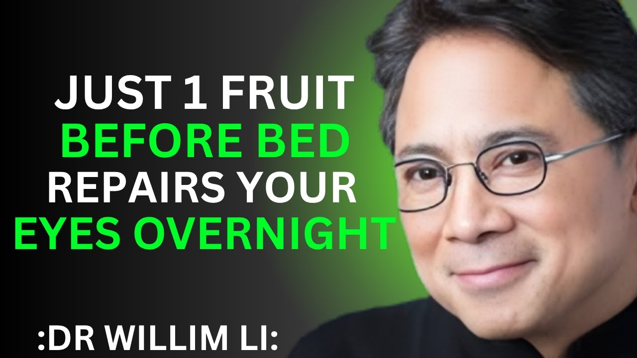 SENIORS REPAIR EYES AT NIGHT: Eat THIS FRUIT BEFORE SLEEP