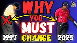 The REAL Reason Tiger Woods Changed His Swing...And Why You MUST Too!