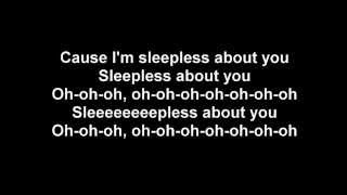 Video thumbnail of "Cazzette - Sleepless Ft The High LYRICS"