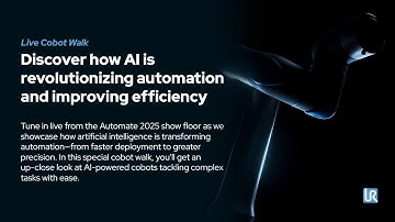 Live from Automate: How AI is Revolutionizing Automation
