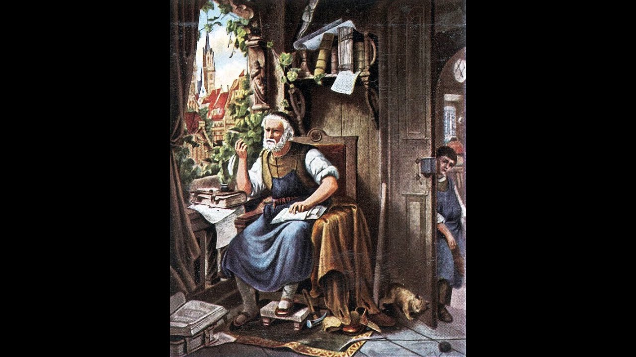 A mennyetjárt ifiúr ( RJ ) ; Hans Sachs