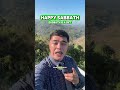 Happy Sabbath.