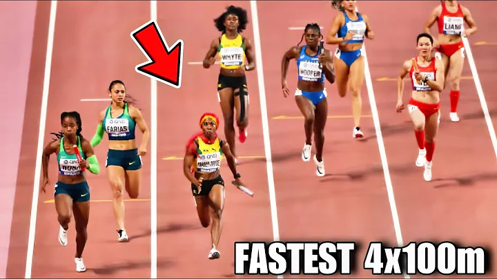 This Is Crazy! Watch Shelly-Ann Fraser Pryce Greatest 4x100m Relay Comeback Ever!