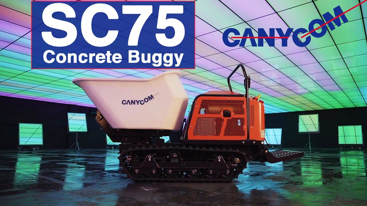 canycom sc75 concrete buggy