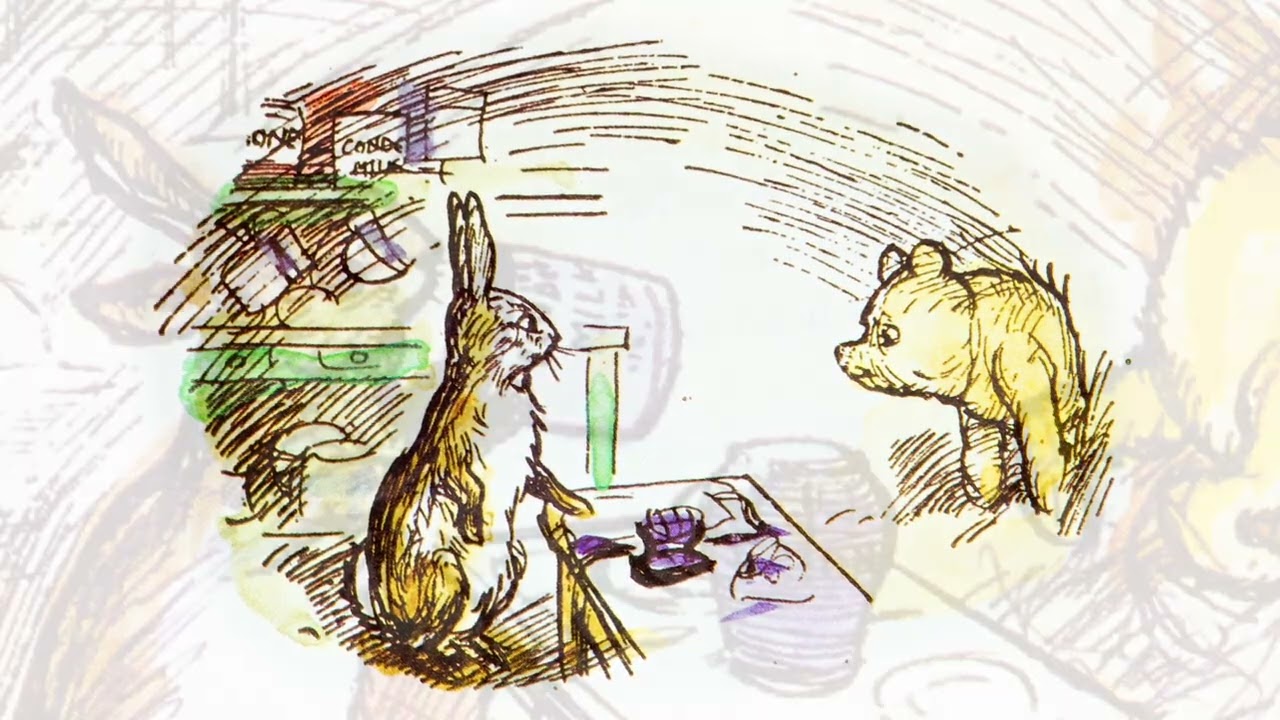 Chapter 2 Winnie-the-Pooh goes visiting and gets into a tight place