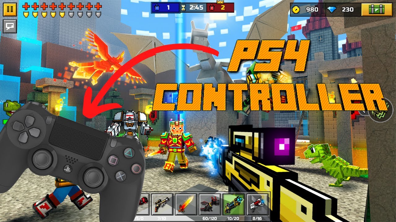 Easy 3-Step) How To Connect A Controller To Pixel Gun 3D -