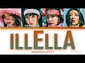 MAMAMOO ILLELLA Color Coded Lyrics