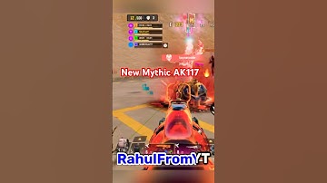 Mythic Ghost 💀🔥 Killed enemy using Free Mythic AK117 - CODM #callofduty #gaming #shorts #ytshorts