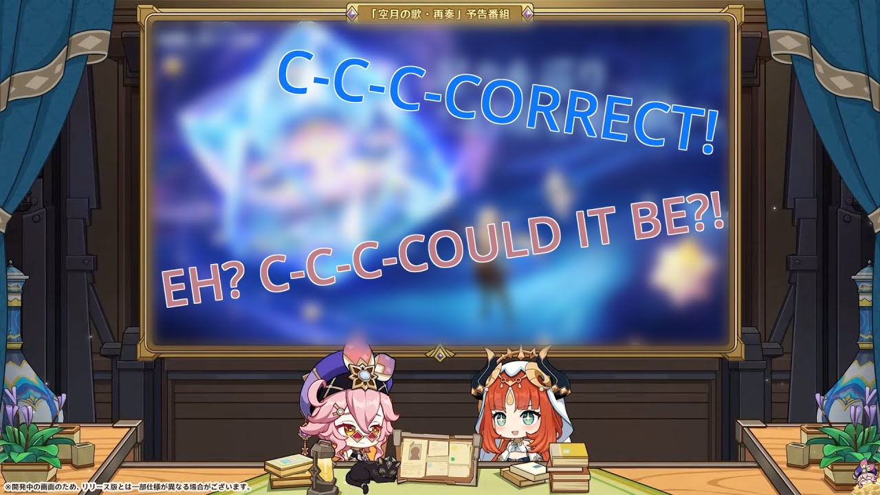 Nilou's JP VA imitating Dori's JP VA || Genshin Impact Luna II Livestream