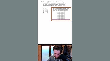 PQRS is in the standard x-y coordinate plane
