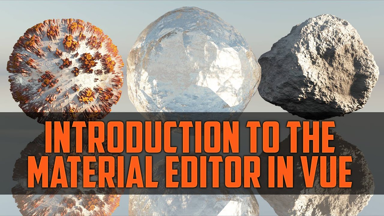 introduction to material editor in Vue. Image based PBR materials - YouTube