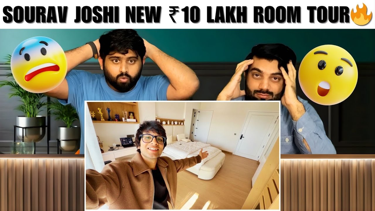 Pakistani Reaction On My New ₹10 Lakh Room TOUR | ₹10 लाख का कमरा 😱🔥