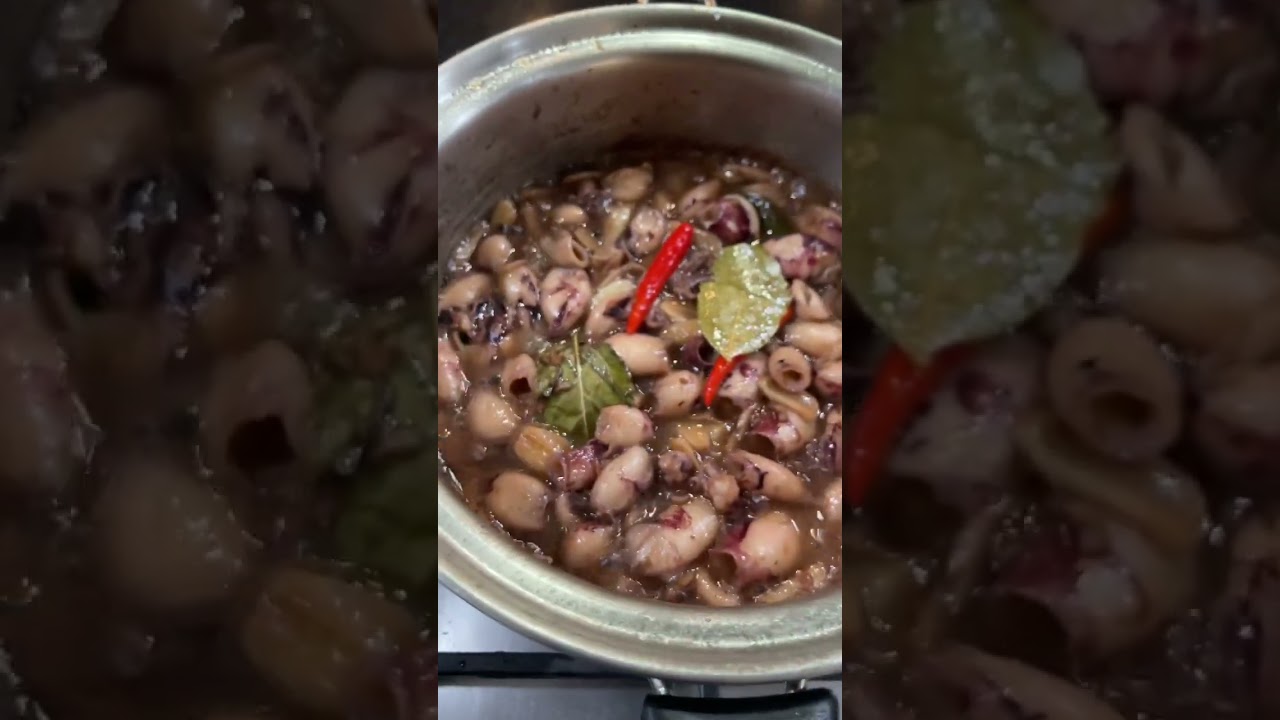 Baby Squid in Olive Oil 🦑