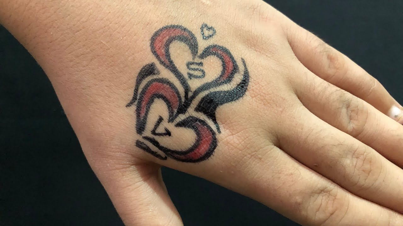 unique SV letter tattoo design couplenametattoo jsfineart tattoo  tattooart maheshchavan  YouTube