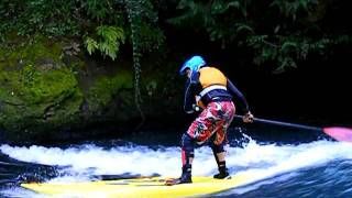 SUP White Water Skills Anthony Ing Sup White
