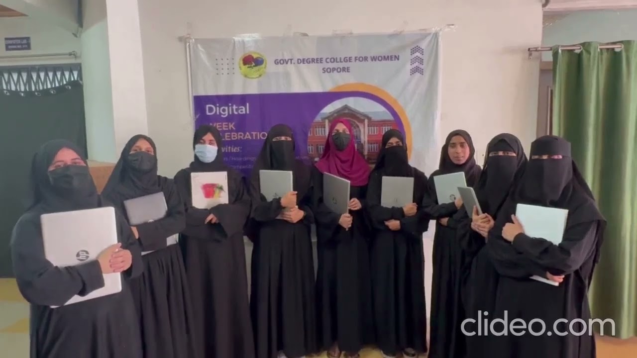 Come and Feel the Difference | Empowered Learners of DCA GDC Women Sopore