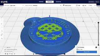 Celebrity Cura 4 Modified G-Code for print multiple colors in single nozzle Profile