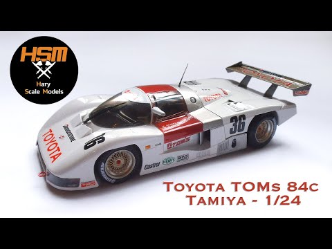 Toyota TOMs 84c - Tamiya - 1/24 - YouTube