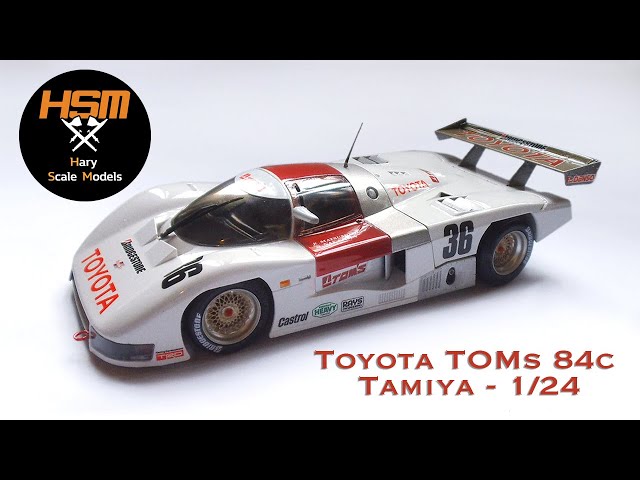 Toyota TOMs 84c - Tamiya - 1/24 - YouTube
