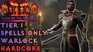 Celebrity Can you beat the game as Warlock with tier 1 spells only?  - HC SSF 1 - Hell - Diablo 2 Resurrected Wealth
