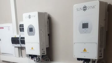 5 kw Sunsynk inverter in parallel with 2 Sunsynk Batteries