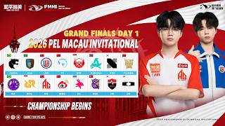 [CHN] LIVE : 2026 PEL MACAU INVITATIONAL GRAND FINALS DAY 1 | KICKOFF | 2026 PEL 澳门邀请赛总决赛第一日