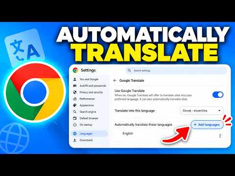 How to Automatically Translate Websites in Google Chrome