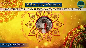 Prayers for World Peace | 1008 Om Namah Shivaya Chants with Gurudev Sri Sri | 13 Mar 2022