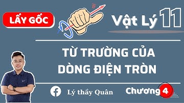 Từ Trường Của Dòng Điện Tròn_Quy Tắc Bàn Tay Phải II Lý Thầy Quân #lythayquan #thayvuhoangquan